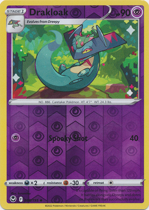 Drakloak - 088/195 - Uncommon - Reverse Holo available at 401 Games Canada