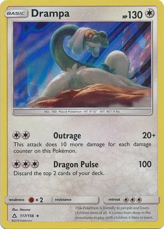 Drampa - 117/156 - Holo Rare available at 401 Games Canada