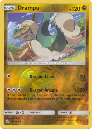 Drampa - 159/236 - Rare - Reverse Holo available at 401 Games Canada