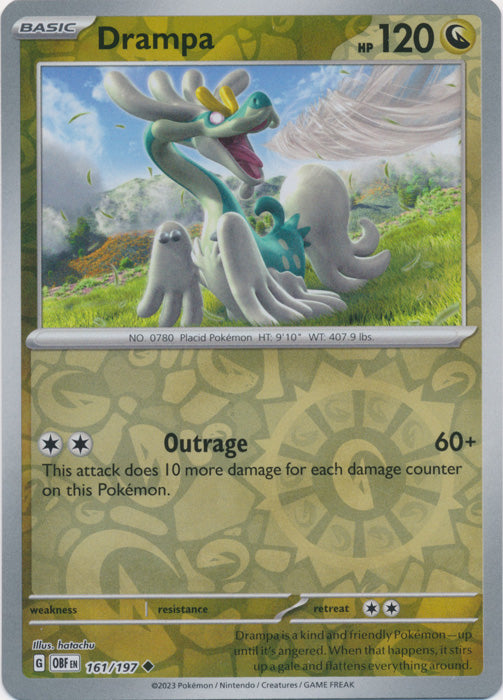 Drampa - 161/197 - Uncommon - Reverse Holo available at 401 Games Canada