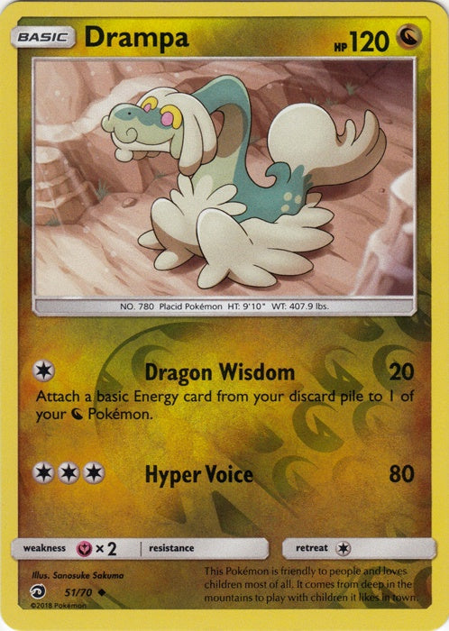 Drampa - 51/70 - Uncommon - Reverse Holo available at 401 Games Canada