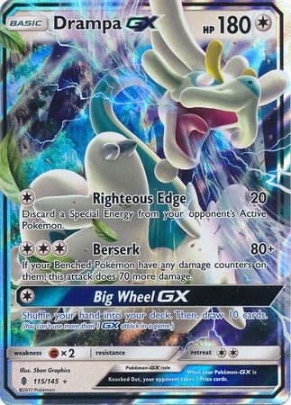 Drampa GX - 115/145 - Ultra Rare available at 401 Games Canada