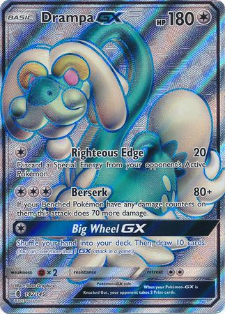 Drampa GX - 142/145 - Full Art Ultra Rare available at 401 Games Canada