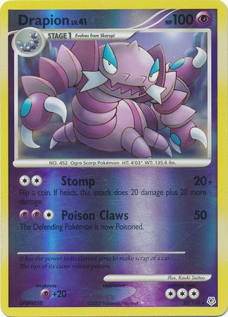 Drapion - 23/130 - Rare - Reverse Holo available at 401 Games Canada