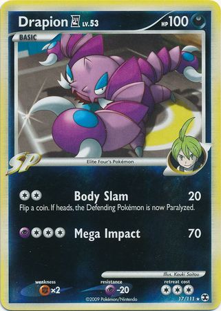 Drapion 4 - 17/111 - Rare - Reverse Holo available at 401 Games Canada