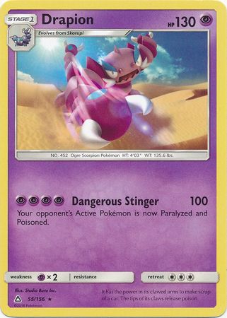 Drapion - 55/156 - Rare available at 401 Games Canada