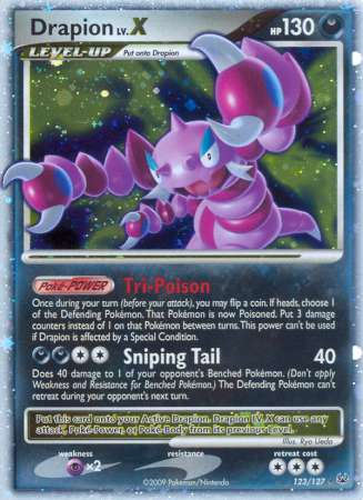 Drapion LV.X - 123/127 - Ultra Rare available at 401 Games Canada