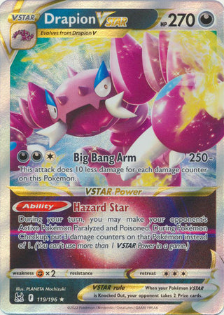 Drapion VSTAR - 119/196 - Ultra Rare available at 401 Games Canada