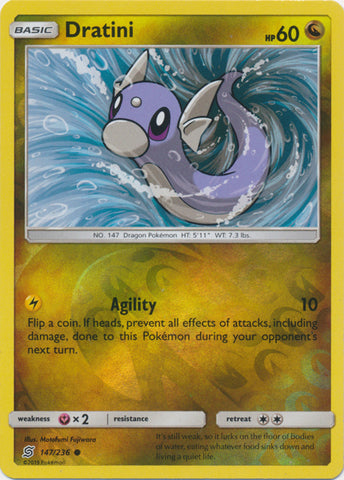 Dratini - 147/236 - Common - Reverse Holo available at 401 Games Canada