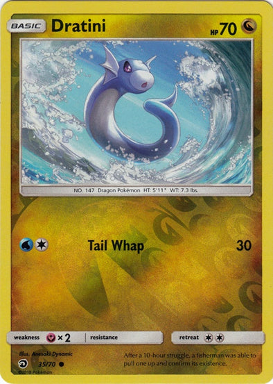 Dratini - 35/70 - Common - Reverse Holo available at 401 Games Canada