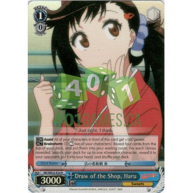 Draw of the Shop, Haru - NK-WE22-E24 - Rare (Parallel Foil) available at 401 Games Canada