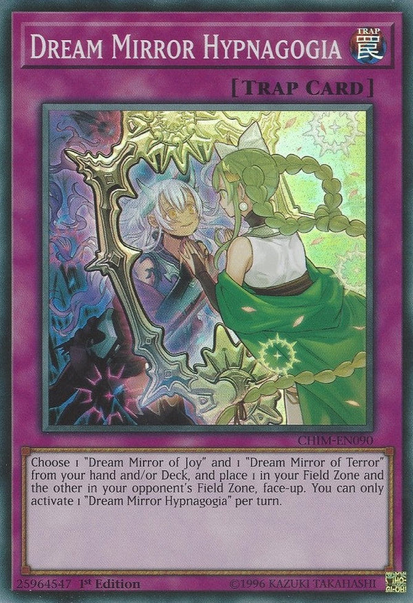 Dream Mirror Hypnagogia - CHIM-EN090 - Super Rare - 1st Edition available at 401 Games Canada