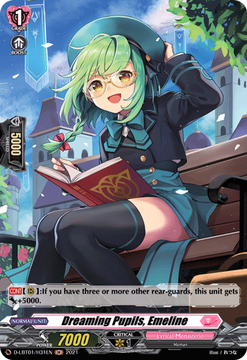 Dreaming Pupils, Emeline - D-LBT01/H31 - Holo Rare available at 401 Games Canada