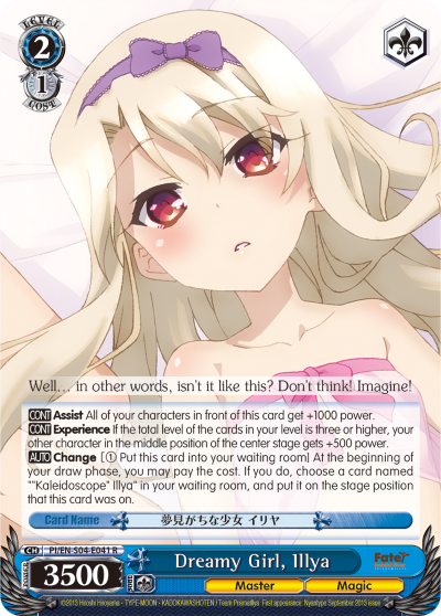 Dreamy Girl, Illya - PI/EN-S04-E041 - Rare available at 401 Games Canada