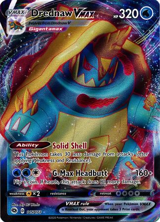 Drednaw VMAX - 015/073 - Ultra Rare available at 401 Games Canada