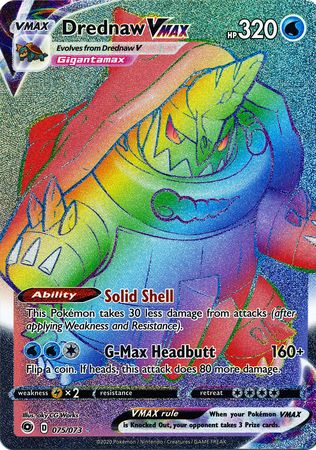 Drednaw VMAX - 075/073 - Hyper Rare available at 401 Games Canada