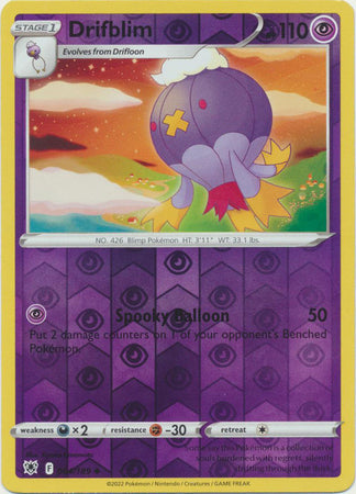 Drifblim - 064/189 - Uncommon - Reverse Holo available at 401 Games Canada