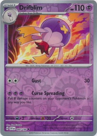 Drifblim - 090/198 - Uncommon - Reverse Holo available at 401 Games Canada