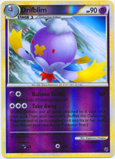 Drifblim - 12/90 - Rare - Reverse Holo available at 401 Games Canada