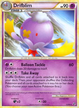 Drifblim - 12/90 - Rare available at 401 Games Canada