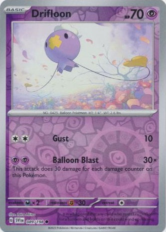 Drifloon - 089/198 - Common - Reverse Holo available at 401 Games Canada