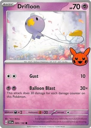 Drifloon - 089/198 - Promo (Trick or Trade BOOster Bundle) available at 401 Games Canada