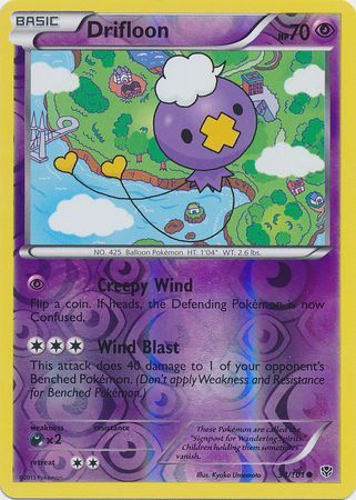 Drifloon - 34/101 - Common - Reverse Holo available at 401 Games Canada