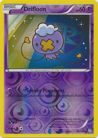 Drifloon - 49/124 - Common - Reverse Holo available at 401 Games Canada