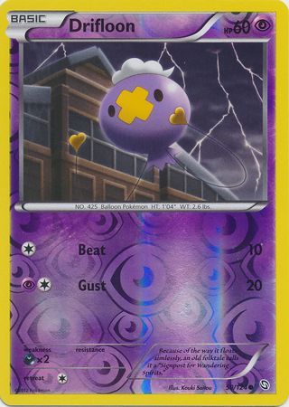 Drifloon - 50/124 - Common - Reverse Holo available at 401 Games Canada