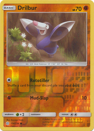 Drilbur - 114/236 - Common - Reverse Holo available at 401 Games Canada