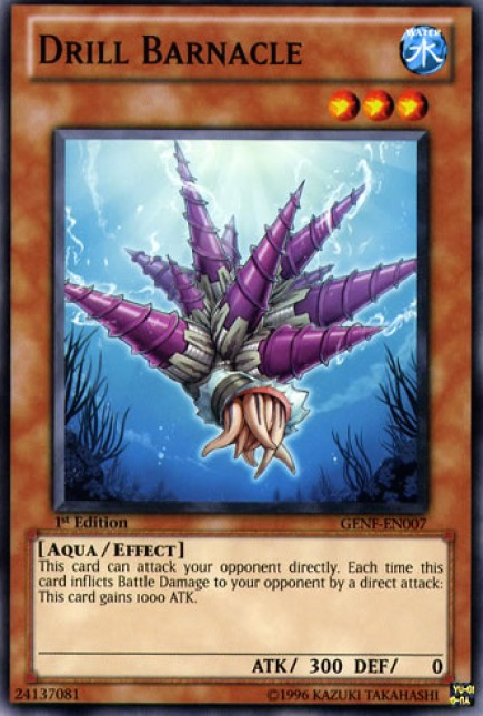 Drill Barnacle - GENF-EN007 - Common - 1st Edition available at 401 Games Canada