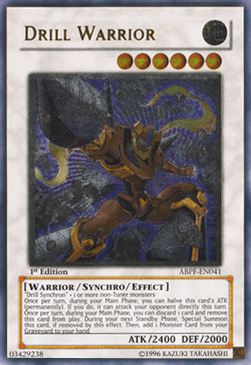 Drill Warrior - ABPF-EN041 - Ultimate Rare - 1st Edition available at 401 Games Canada