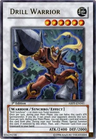 Drill Warrior - ABPF-EN041 - Ultra Rare - 1st Edition available at 401 Games Canada