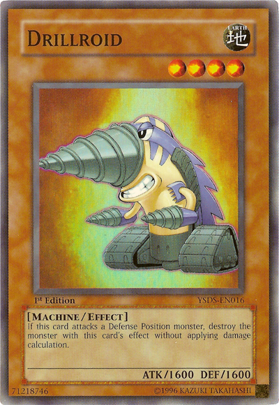Drillroid - YSDS-EN016 - Super Rare - 1st Edition available at 401 Games Canada