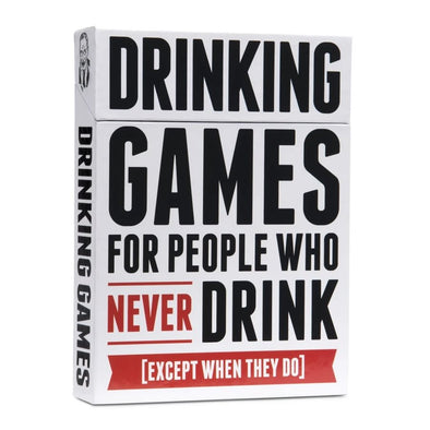 Drinking Games for People Who Never Drink available at 401 Games Canada