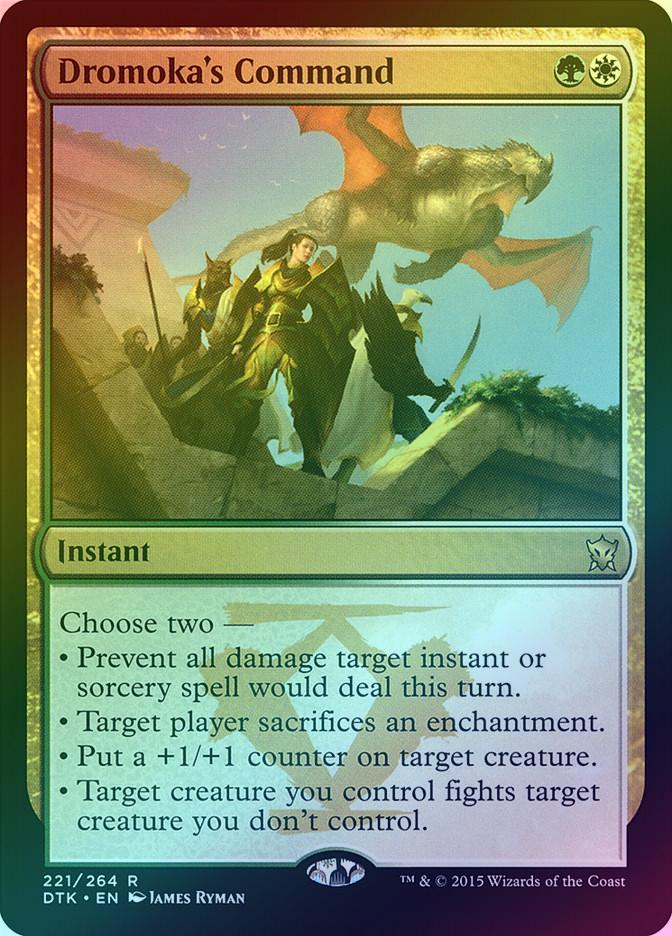401 Games Canada - Dromoka's Command (Foil) (DTK)
