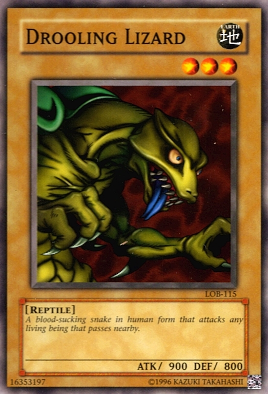 Drooling Lizard - LOB-115 - Common - Unlimited available at 401 Games Canada