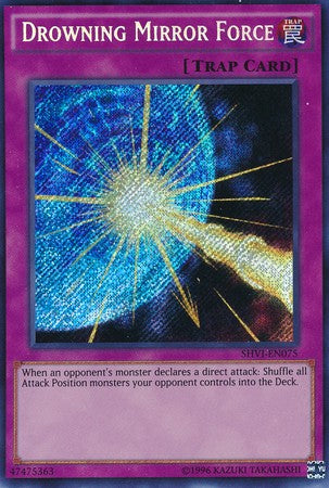 Drowning Mirror Force - SHVI-EN075 - Secret Rare - Unlimited available at 401 Games Canada