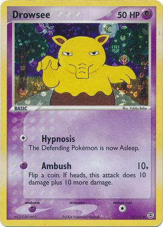 Drowzee - 32/112 - Uncommon - Reverse Holo available at 401 Games Canada