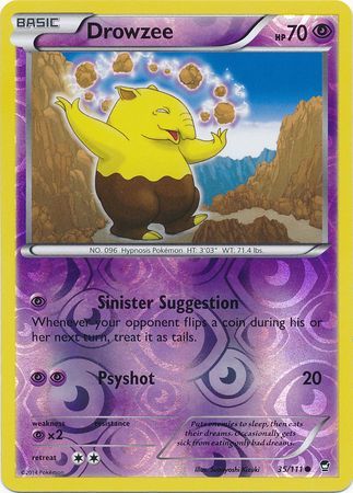 Drowzee - 35/111 - Common - Reverse Holo available at 401 Games Canada