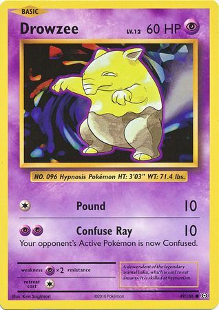 Drowzee - 49/108 - Common available at 401 Games Canada