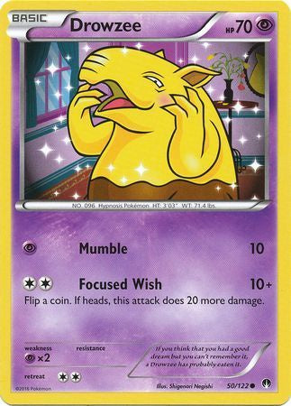Drowzee - 50/122 - Common available at 401 Games Canada