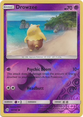 Drowzee - 59/149 - Common - Reverse Holo available at 401 Games Canada