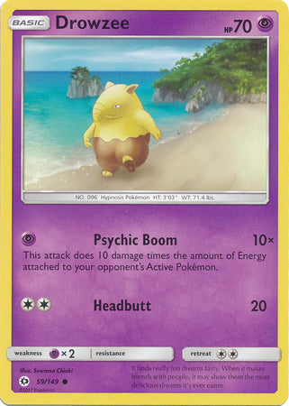 Drowzee - 59/149 - Common available at 401 Games Canada