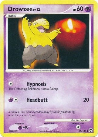 Drowzee - 65/106 - Common available at 401 Games Canada