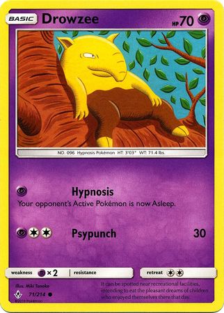 Drowzee - 71/214 - Common available at 401 Games Canada