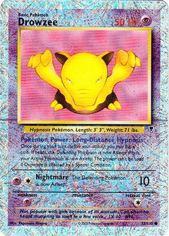 Drowzee - 73/110 - Common - Reverse Holo available at 401 Games Canada