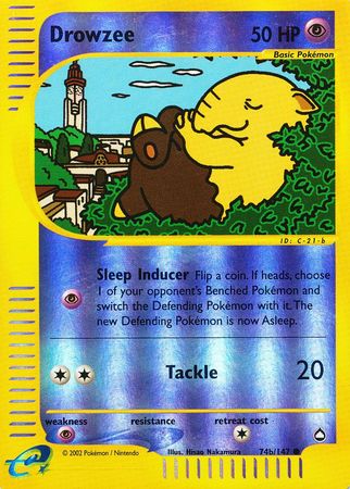 Drowzee - 74b/147 - Common - Reverse Holo available at 401 Games Canada