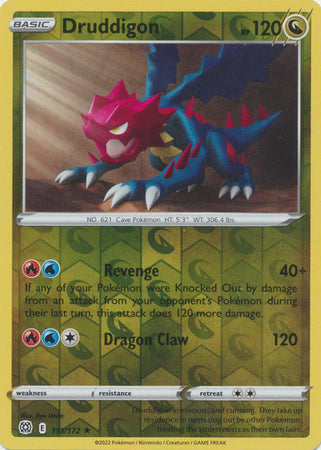 Druddigon - 113/172 - Rare - Reverse Holo available at 401 Games Canada