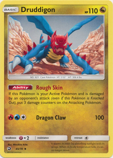 Druddigon - 45/70 - Uncommon available at 401 Games Canada